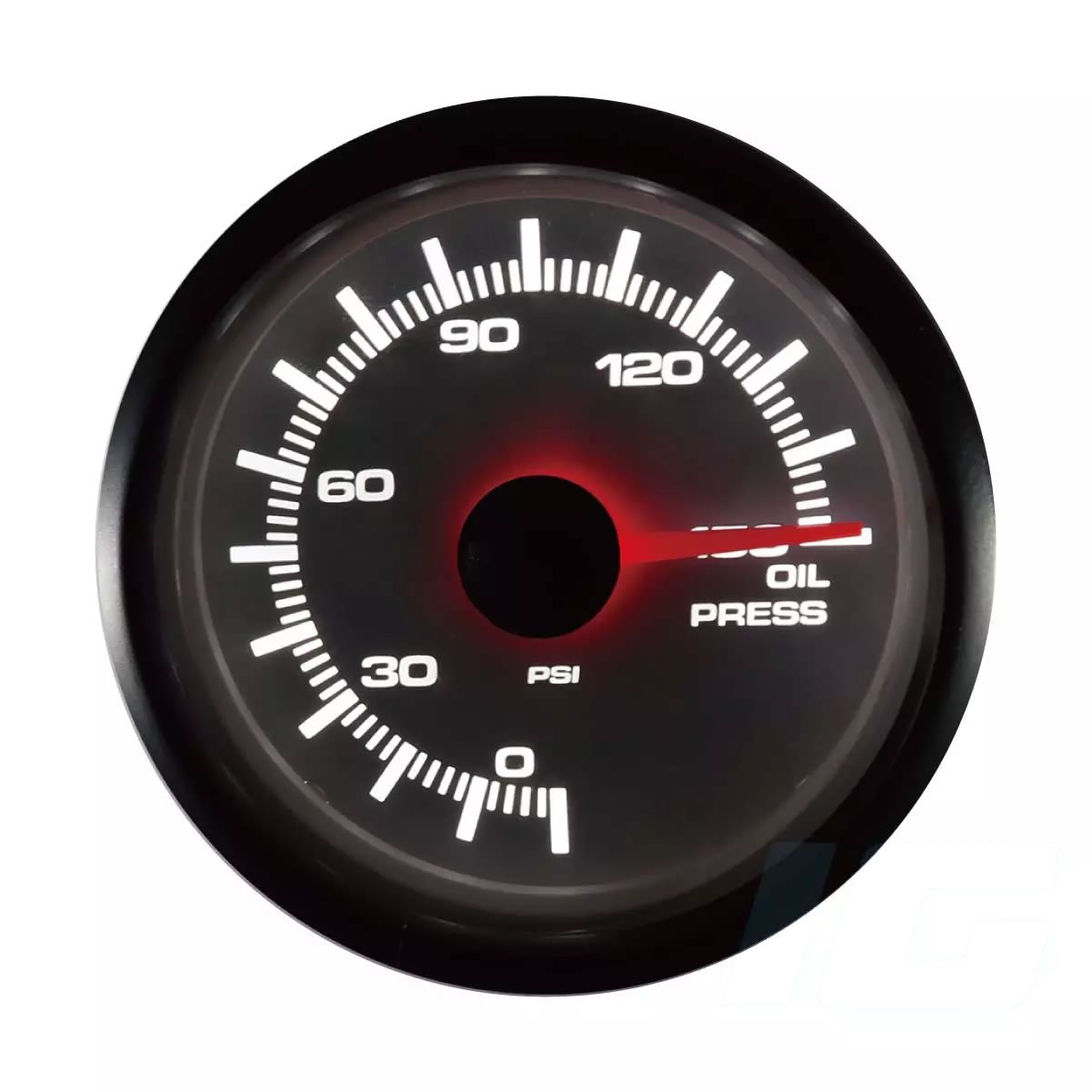 Marine oil pressure gauges